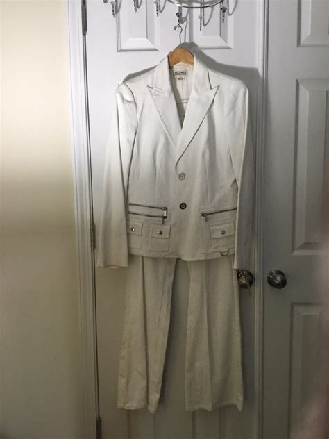 Michael Kors white pant suits